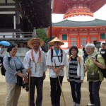 wir ohenros als Touristenattraktion in Koyasan